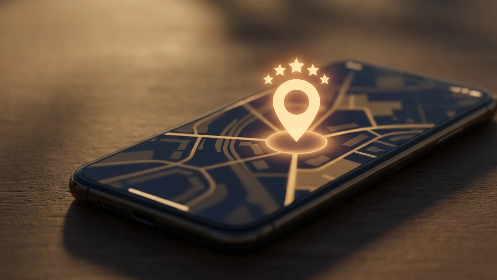 Local business Google Maps profile with strong review ratings